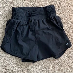 Balance Athletica breeze shorts with thong liner